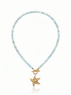 Kaia Azure Breeze – Amazonite Necklace
