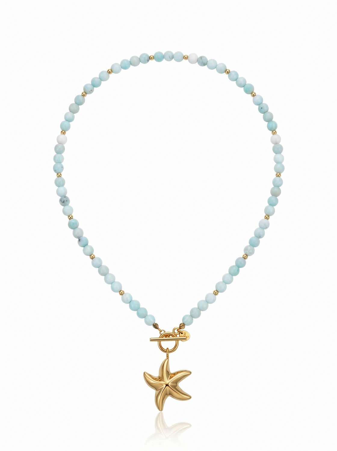 Kaia Azure Breeze – Amazonite Necklace
