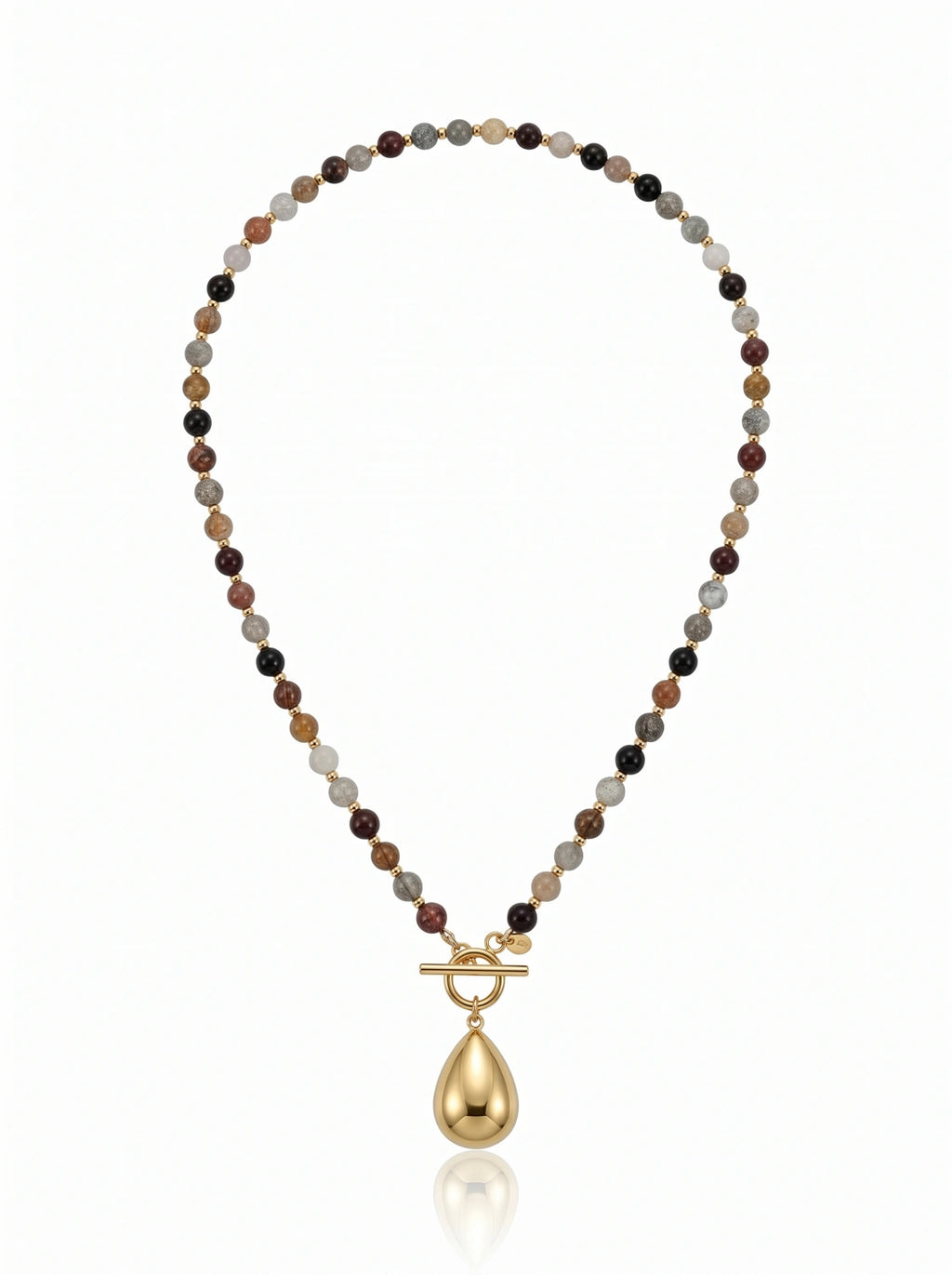 Kaia Earth Glow – Jasper Necklace