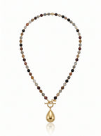 Kaia Earth Glow – Jasper Necklace