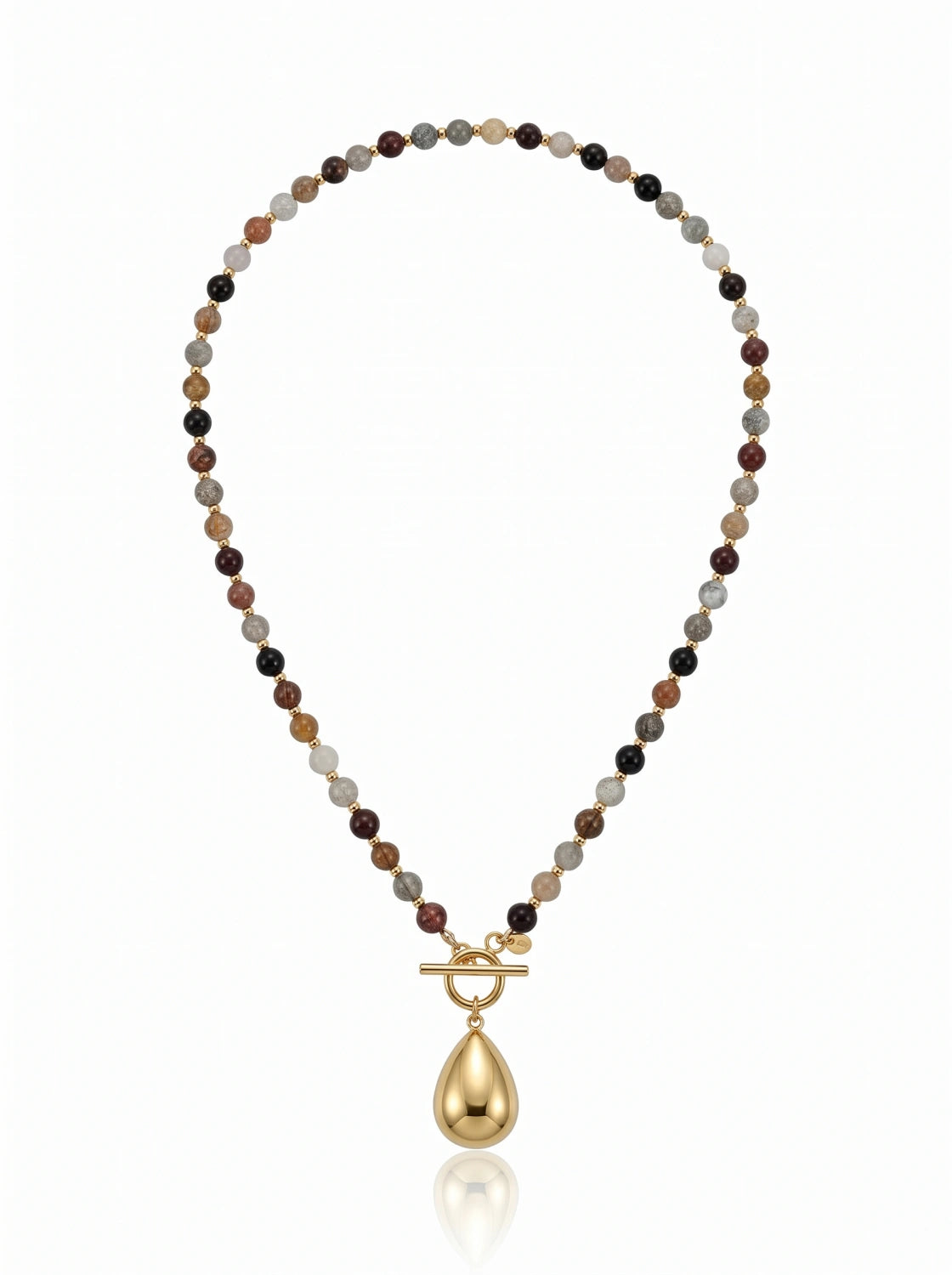 Kaia Earth Glow – Jasper Necklace