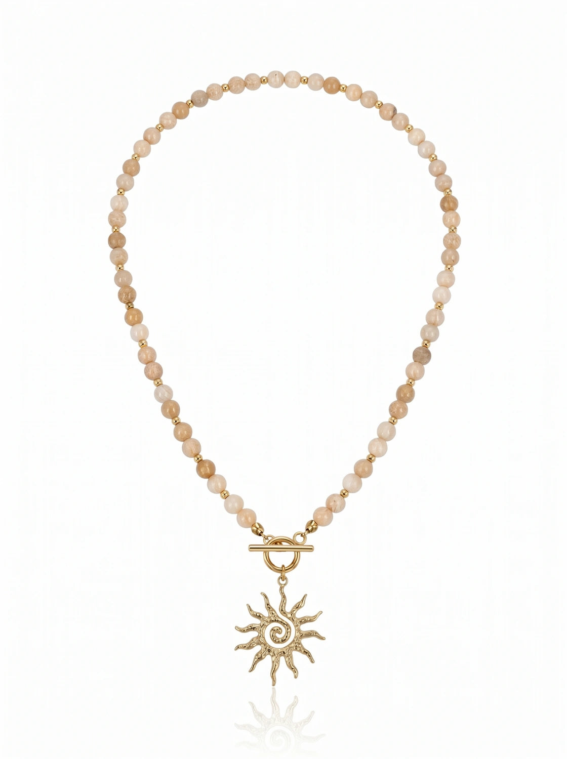 Kaia Golden Dawn – Sunstone Necklace