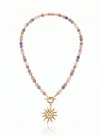 Kaia Sunlit Pastel – Pastel Jade Necklace