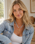 Kaia Blue Glow – Aquamarine Necklace