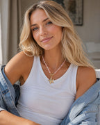Kaia Sea Rose – Pink Opal Necklace