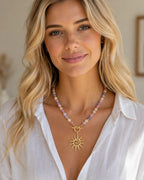 Kaia Sunlit Pastel – Pastel Jade Necklace