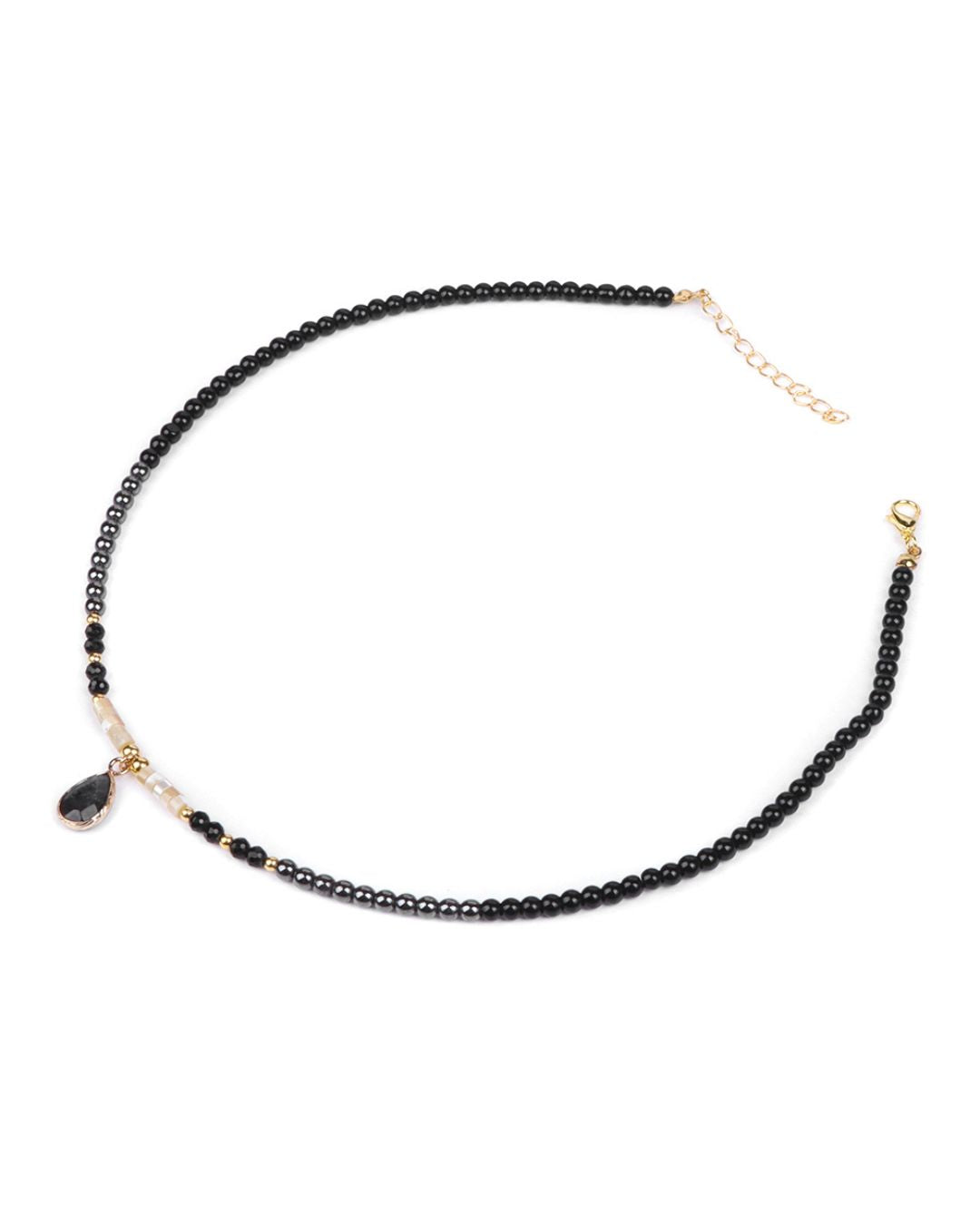 Naya Black Spinel Necklace