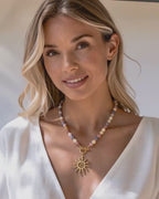 Kaia Sunlit Pastel – Pastel Jade Necklace